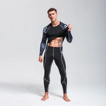 

Men's Ski Underwear Set > Winter Thermal Underwear >Running Quick drying Tights > Compressed Thermal Underwear Workout Clothes