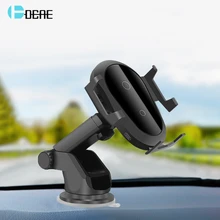 10 Вт Qi Беспроводное зарядное устройство автомобильное крепление автоматический гравитационный держатель телефона на вентиляции для iPhone XS XR X 8 Быстрая зарядка для samsung S10 S9