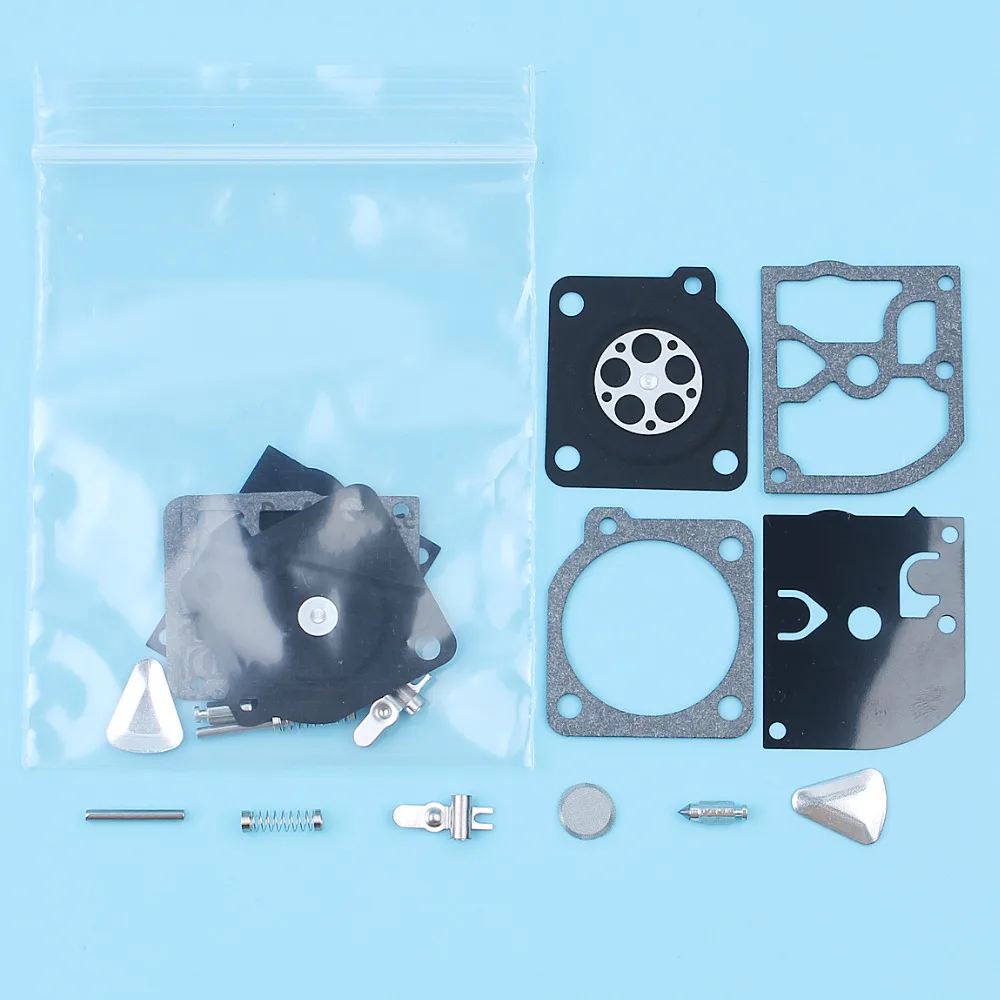 2 x Carburetor Diaphragm Repair Rebuild Kit For Husqvarna 45 40 49 55 51 Saw H55 H51 240R 245R