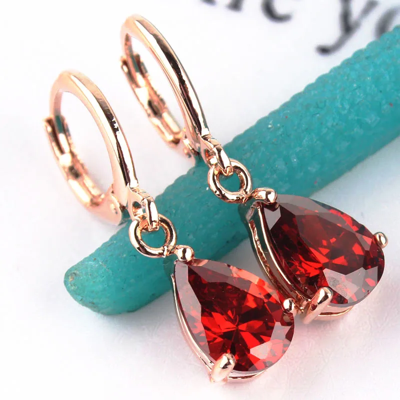 Free Shipping Trendy Women S Gold Color Jewelry High Quality Cz Free Shipping Trendy Women S Gold Color Jewelry High Quality Cz Stone Drop Dangle Earrings For Gift Party In From