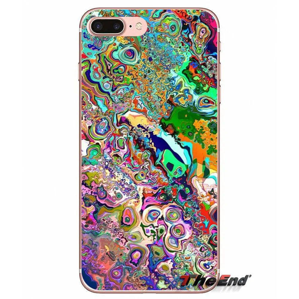 Для samsung Galaxy S2 S3 S4 S5 мини S6 S7 край S8 Plus Note 2 3 4 5 большое ядро Prime красочные милые