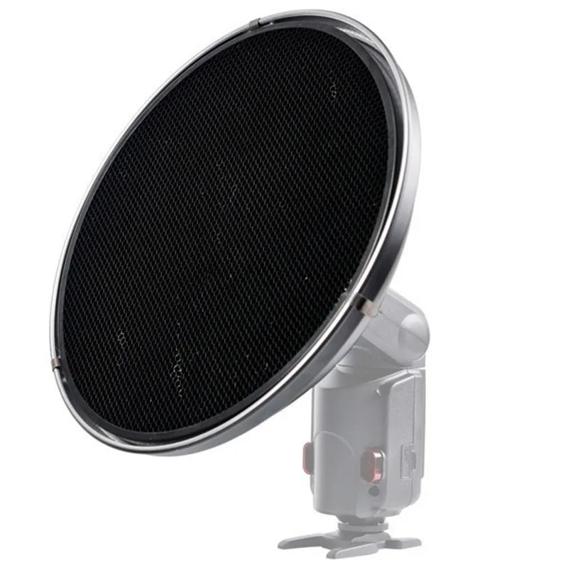 Godox AD-S3 Beauty Dish Reflector with Honeycomb Cover for Godox Witstro AD200 Pocket Flash Godox AD180 AD360 AD360II