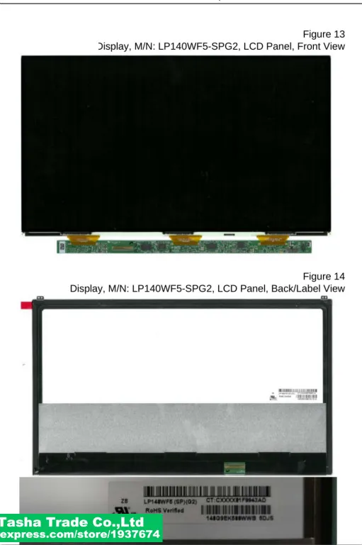 

LP140WF5-SPG2 For LG NT-14Z980 gram 14Z980 Notebook 14 inch LCD screen LP140WF5 SPG2 LED LCD screen IPS matrix