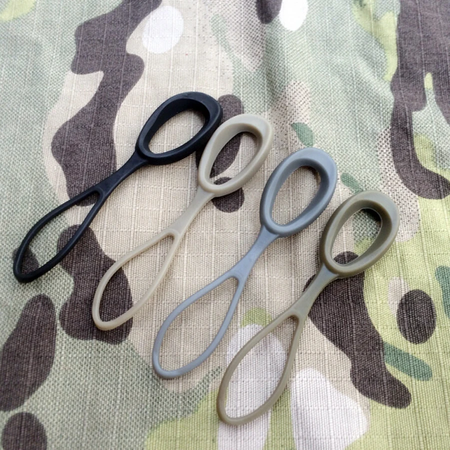 EDC TPU Zipper Rope for Clothing Bags Outdoor Camping Tool 10PCS edc zipper rope