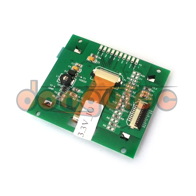 2.4 дюймов 10pin зеленый OLED модуль ssd1309 Drive ic128* 64 SPI Интерфейс 3.3 В