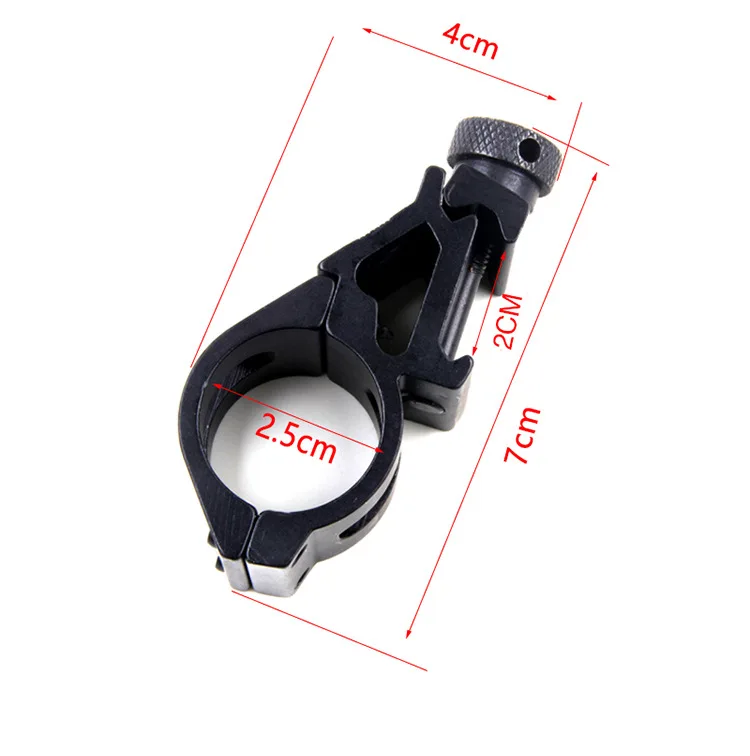 Neck Tube Holder Bracket 25.4MM Flashlight Holderin Flashlight Mount