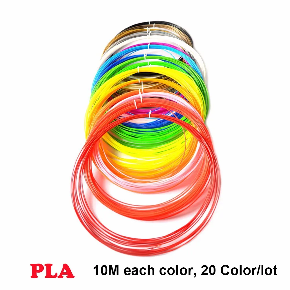 PLA 10M 20 COLOR A LOT 