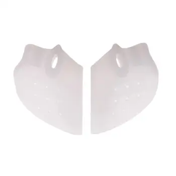 

1 Pair Breathable Soft Silicone Toe Pads High Heel Shock Absorption Anti Slip Half Yard Forefoot Cushion Insoles Slip-resistant