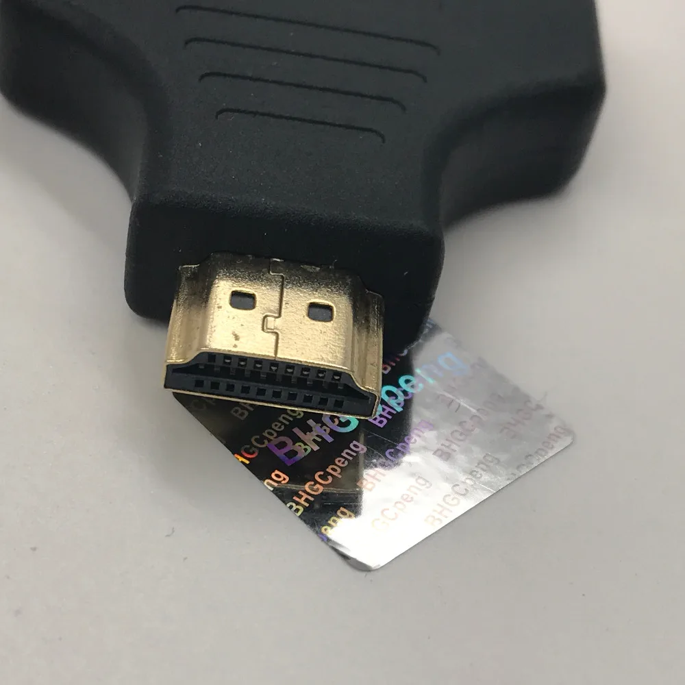 HDMI Штекерный двойной женский адаптер позолоченный 1 4 Joiner коннектор Высокое