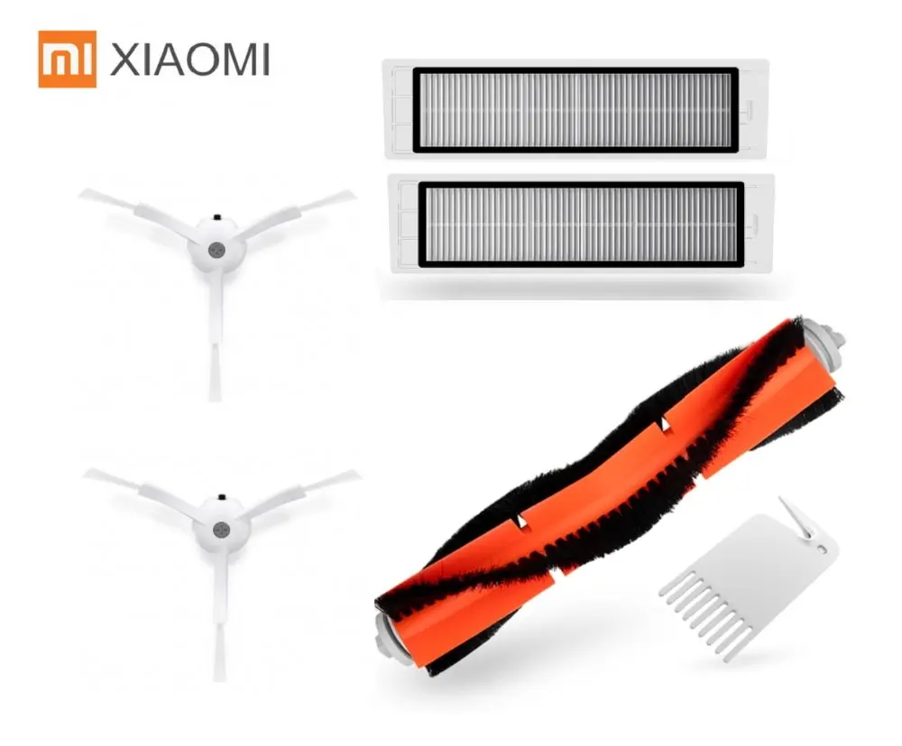 Original parts including Filter side brush and Main Brush cleaning