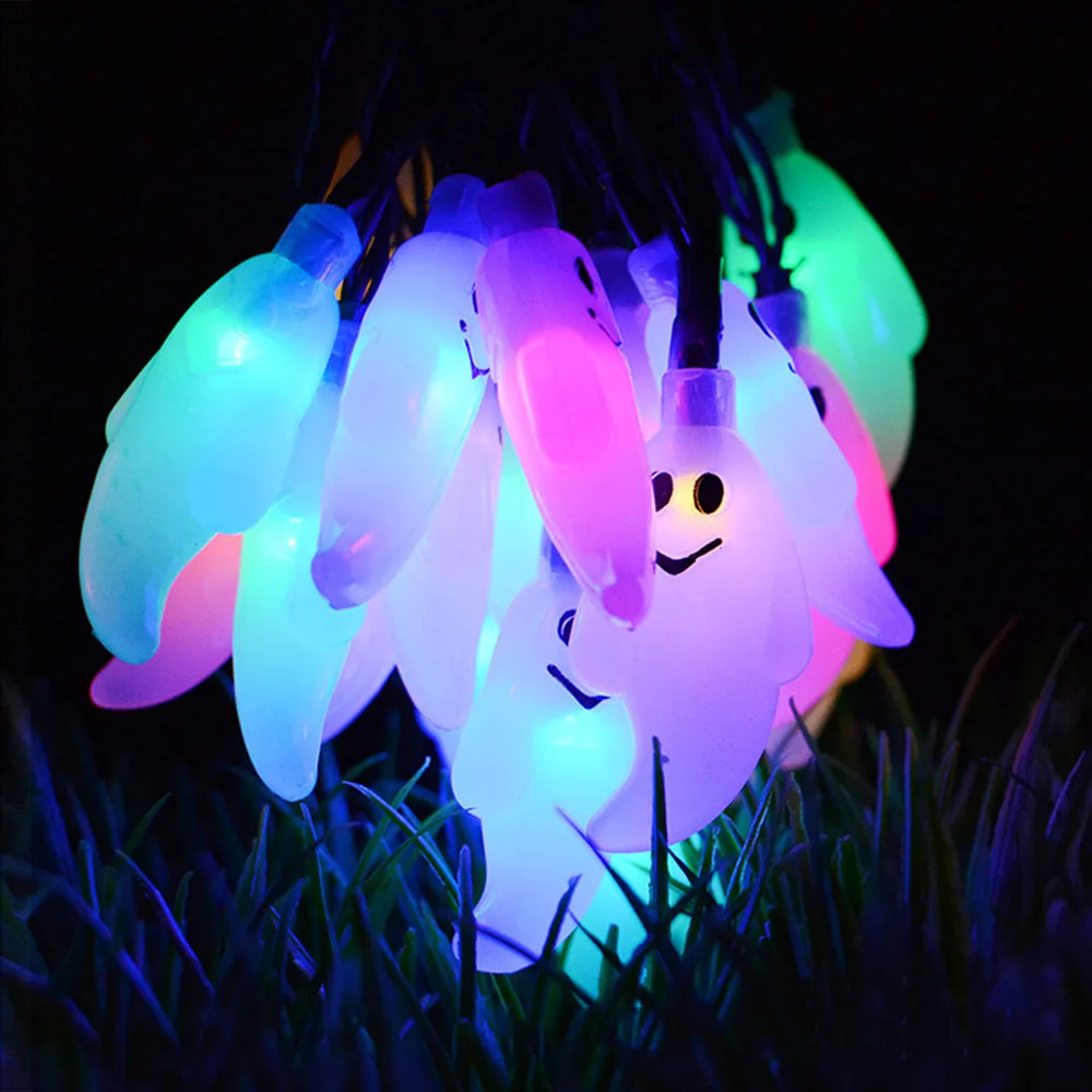 Novelty toy Ghost Shape LED Solar Light Party KTV Bar Ornaments Funny