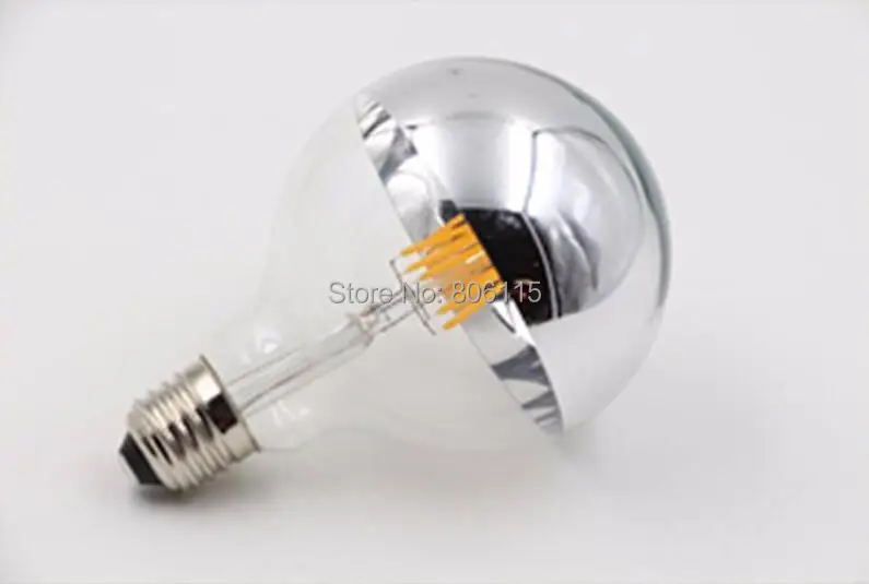 half-siivering-reflective-shadow-4w-6w-8w-g95-cob-led-filament-bulb-e27-energy-saving-warm-white-shadowless-lamp-free-shipping