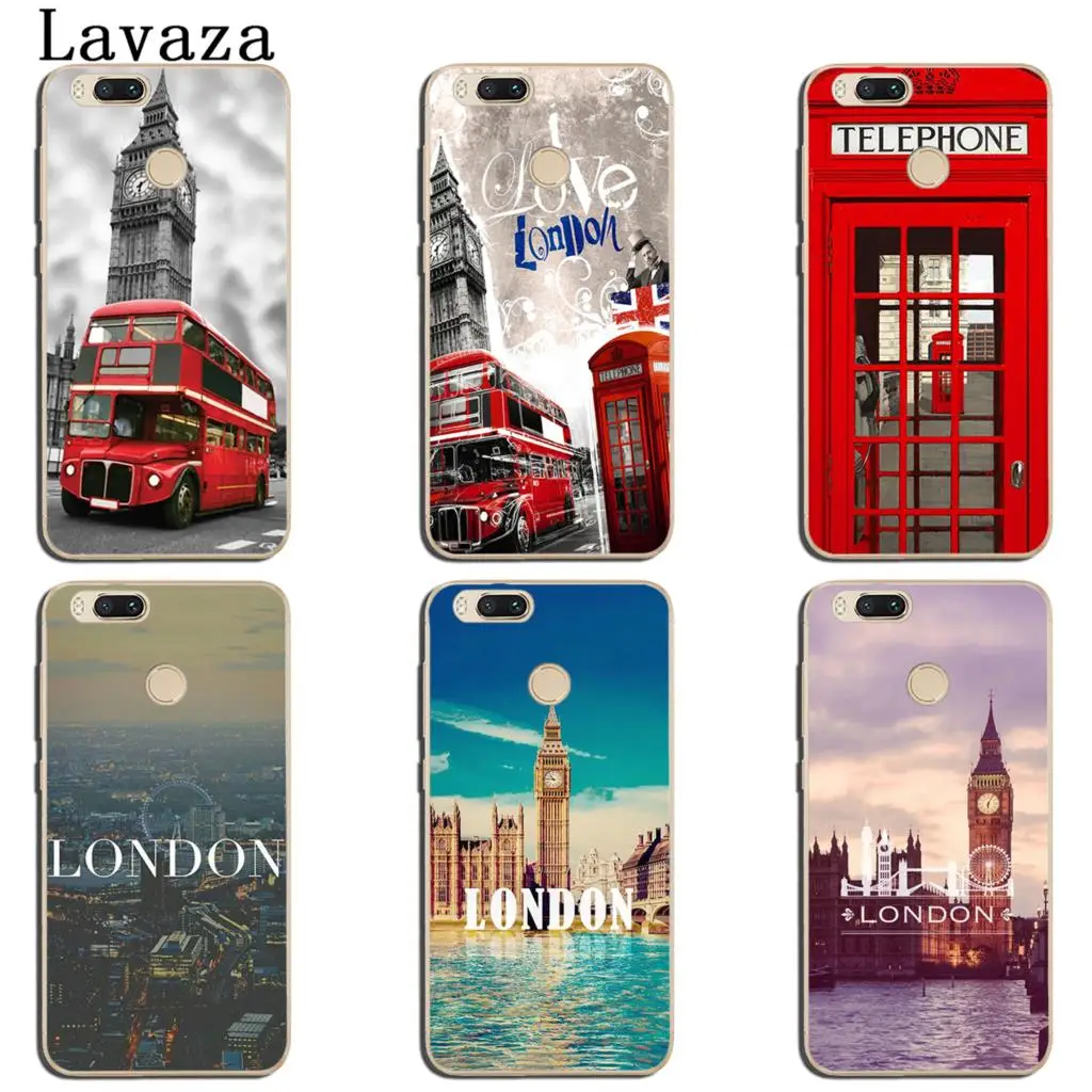 Lavaza London big ben Bus чехол для телефона Xiaomi MI 9 9T A3 Pro CC9 CC9E 8 SE A2 Lite A1 pocophone f1 6 6X 5S 5X MAX