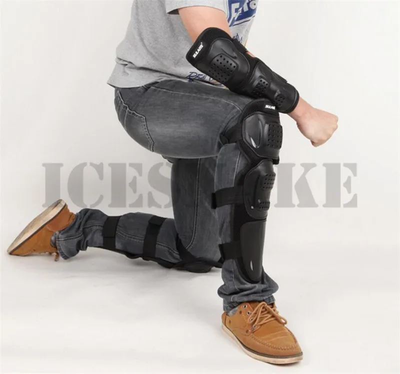 SULAITE Мотокросс внедорожный Байк локоть и колено защитный Motobiker ...