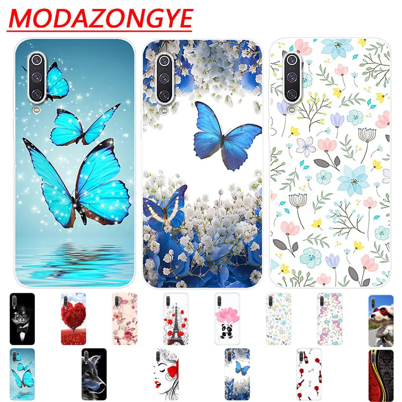 Силиконовый чехол для Xiaomi Mi A3 Lite мягкий из ТПУ телефона Xiomi MiA3 A3Lite MiA3Lite