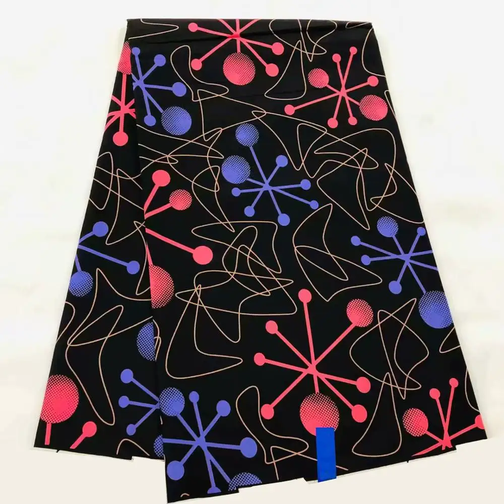 

High quality African dress prints fabric 2019 New design Ankara java wax fabrics 100% cotton,African wax for 6yards!OT-4352