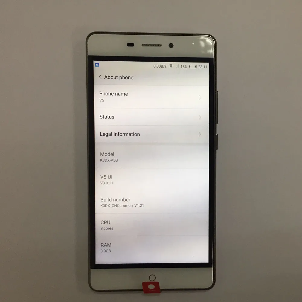3D сотовый телефон nakey Eye ZTE V5 экран 5 дюйма 3000 мАч Android 5.1.1 3 Гб ОЗУ 32 ПЗУ сканер