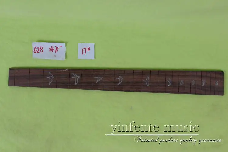 

new high Quality 1 x 24.75"electric Guitar Fretboard electric guitar rose Wood Fretboard Parts17# inlay