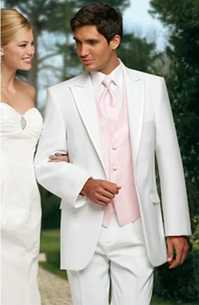 New-Arrival-Custom-Made-White-Groom-Mens-Tuxedo-Suits-With-Light-Pink-Vest-Bespoke-White-Tuxedo