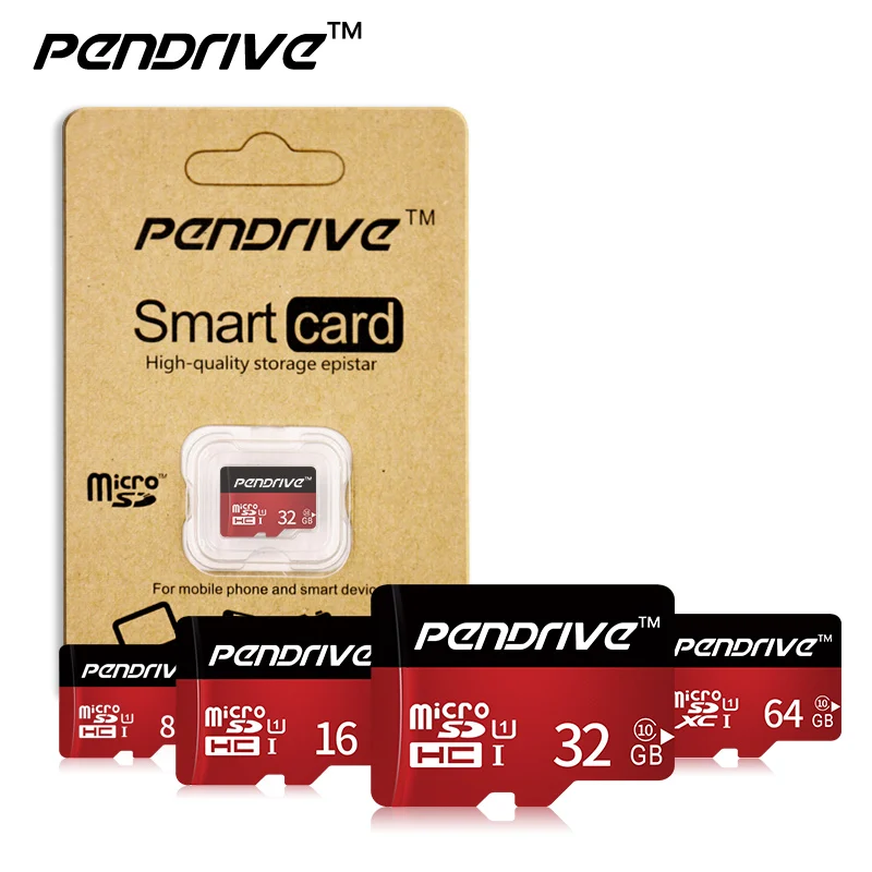 PENDRIVE Microsd Real Capacity Micro SD Card 32GB 64GB Class 10 High