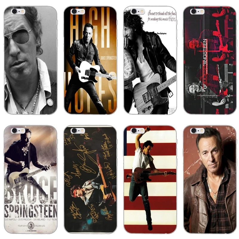 

Soft Silicone Phone Case Bruce Springsteen For Xiaomi Redmi Note 7 6 5 5A 4 3 pro S2 5 plus 6A 4A 4x Pocophone F1