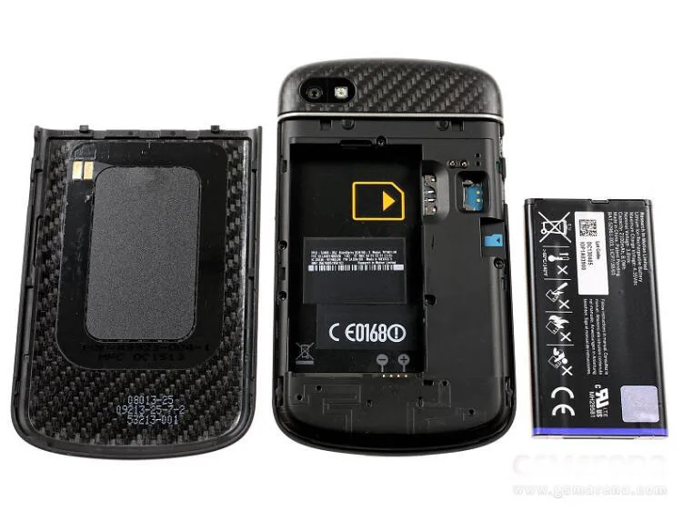 Мобильный телефон Blackberry Q10 3," двухъядерный 8MP 2GBRAM 16 Гб rom 3g& 4G gps wifi QWERTY сотовый телефон Восстановленный