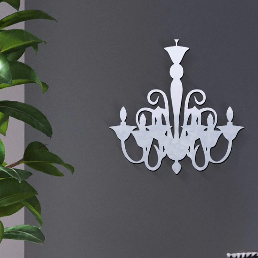 

Street Light Sticker Chandelier Wall Sticker Light Applique Background Wall Decoration Creative Living Room Bedroom Decoration