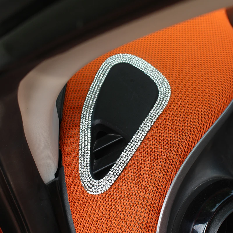 

Car air conditioning vents blingbling decorative air outlet modified car styling accessories for the new smart fortwo forfour