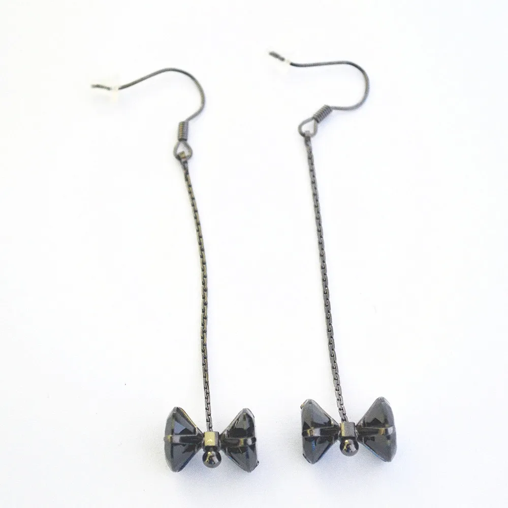 Gun Black Round Geometry Fashion Earring For Women Jewelry High Quality Free Shipping One 1 Pair Vintage Hot Sales Gift EA000243 | Украшения