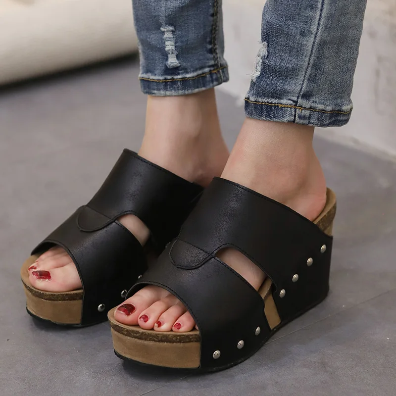 

New Sandals Wedges Shoes For Women Heels Platform Sandalias Mujer Summer Shoes Womens Espadrilles Gladiator Women Sandals 2019