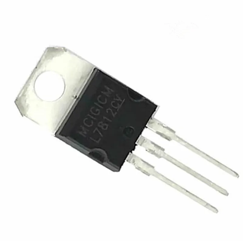 10PCS L7812 7812 TO-220 Voltage Regulator IC 12V 1.5A