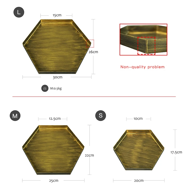 Скандинавские геометрические золотые лотки из металла, железная тарелка для фруктов, настольный органайзер для макияжа, ювелирное блюдо, винтажные вечерние поднос для украшения дома