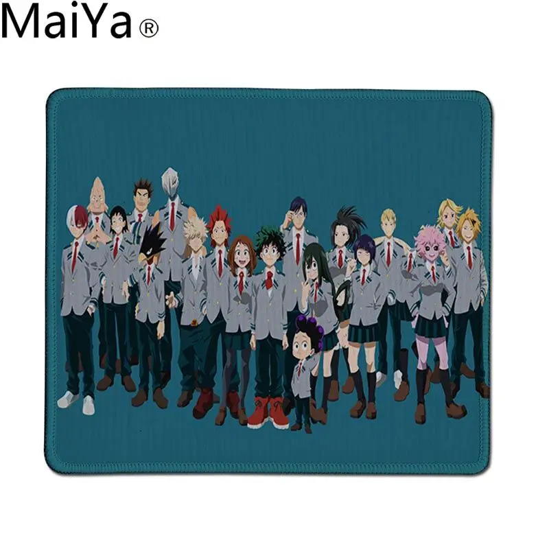 MaiYa Дизайн My Hero Academy индивидуальные коврики для мышки ноутбука Аниме Матовый коврик для мыши мышь прочный коврик для мыши на стол