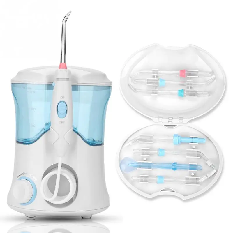 600ml Electric Dental Flosser Pro Oral Irrigation Set Oral Hygiene Dental Irrigator Water Flosser For Family Daily Oral Care 600ml Electric Dental Flosser Pro Oral Irrigation Set Oral Hygiene Dental Irrigator Water Flosser For Family Daily Oral Care