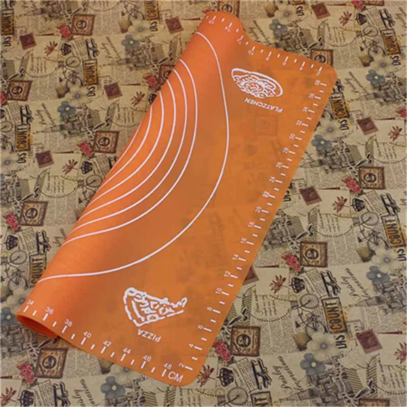Силиконовый коврик для раскатки мастики большой размер 40*50 см|roll cut mat|silicone rolling