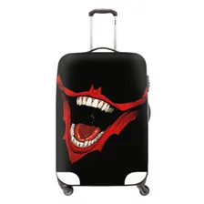 2 Cool Camouflage Skull Print Stretch Travel Accessories Luggage Protective Dust Covers For 18-30 inch Cases Travel Luggage Cover