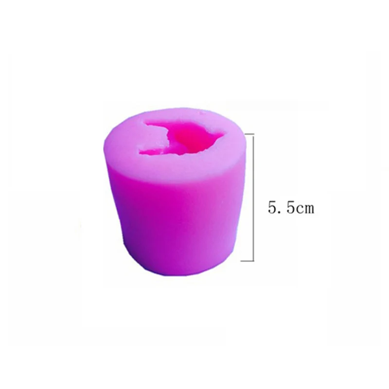 3D форма медведя из мультфильма силиконовая DIY помадка шоколад пресс формы для