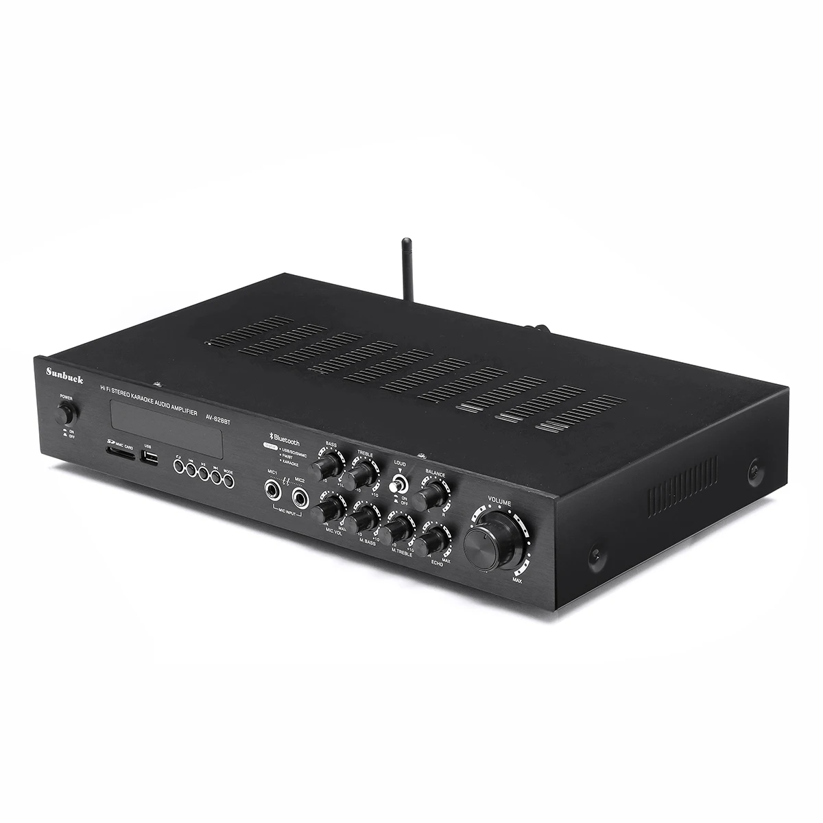 220V AV Power Verstärker Verlustfreie Audio Subwoofer HiFi Stereo Bluetooth Surround Sound Digitalen Leistungsstarke Hause Karaoke Kino