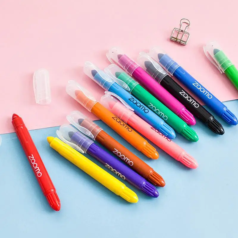 12 шт./кор. Симпатичные гелевые одноцветное выделители ручка карандаш маркер-хайлайтер набор Арт для детей школьные принадлежности для детей