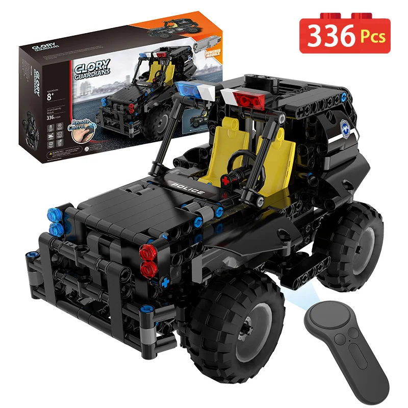 

Technic Series Wireless Remote Control Car Radio LegoINGLYS RC Technik Assembled Vehicles Model Blocks Bricks Toys For Boys