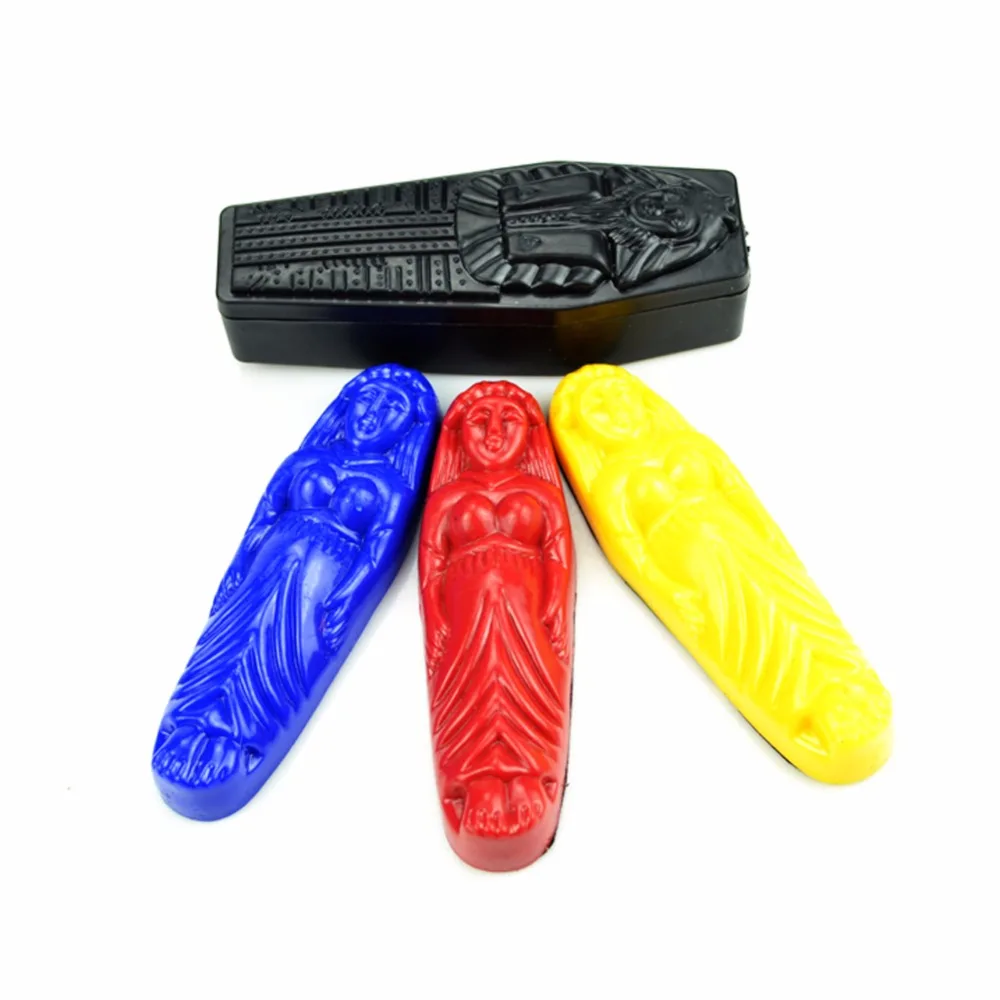 

1set Mummy Prediction Magic Tricks Plastic Egyptian Mummy Mystery Box Close Up Magic Props Show Party Magic Toys Accessories
