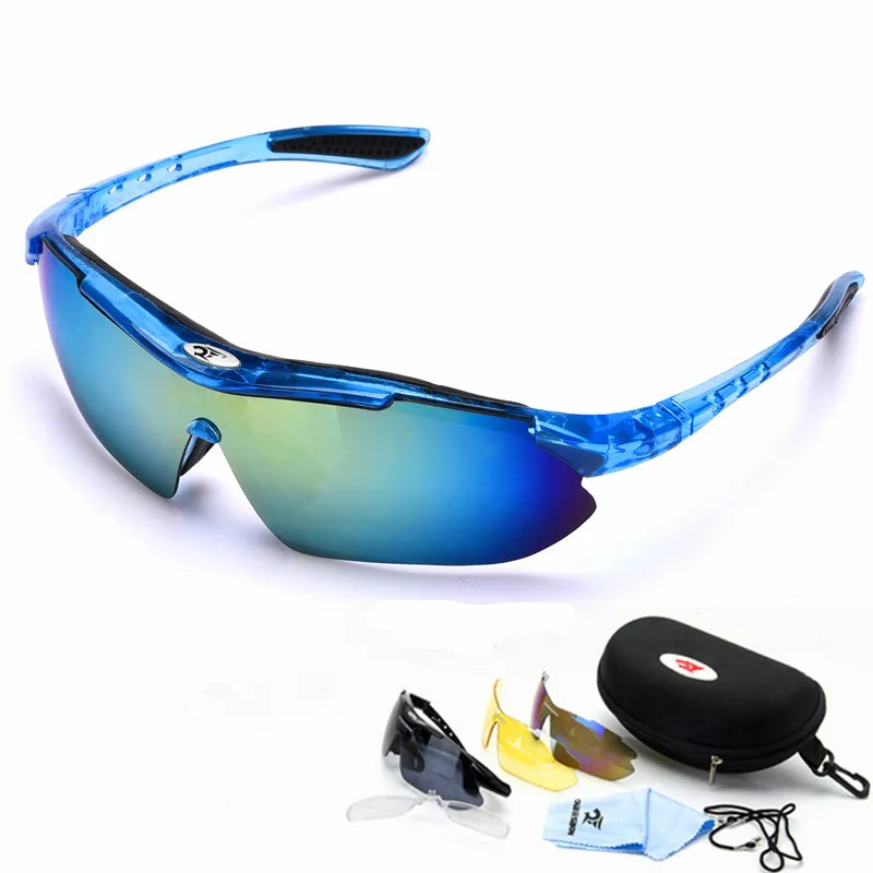 Polarized Cycling Eyewear Sunglasses Night vision Mountain Bike Goggles