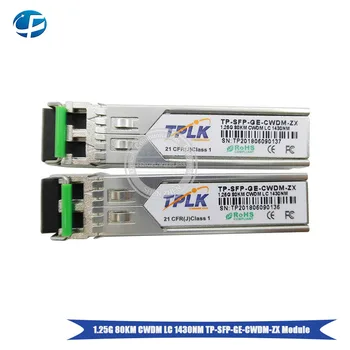 

1pair 1.25G 80KM CWDM LC 1430NM SFP Transceiver with DOM Function Optic Fiber Transceiver 1.25G 80KM CWDM LC customizable logo