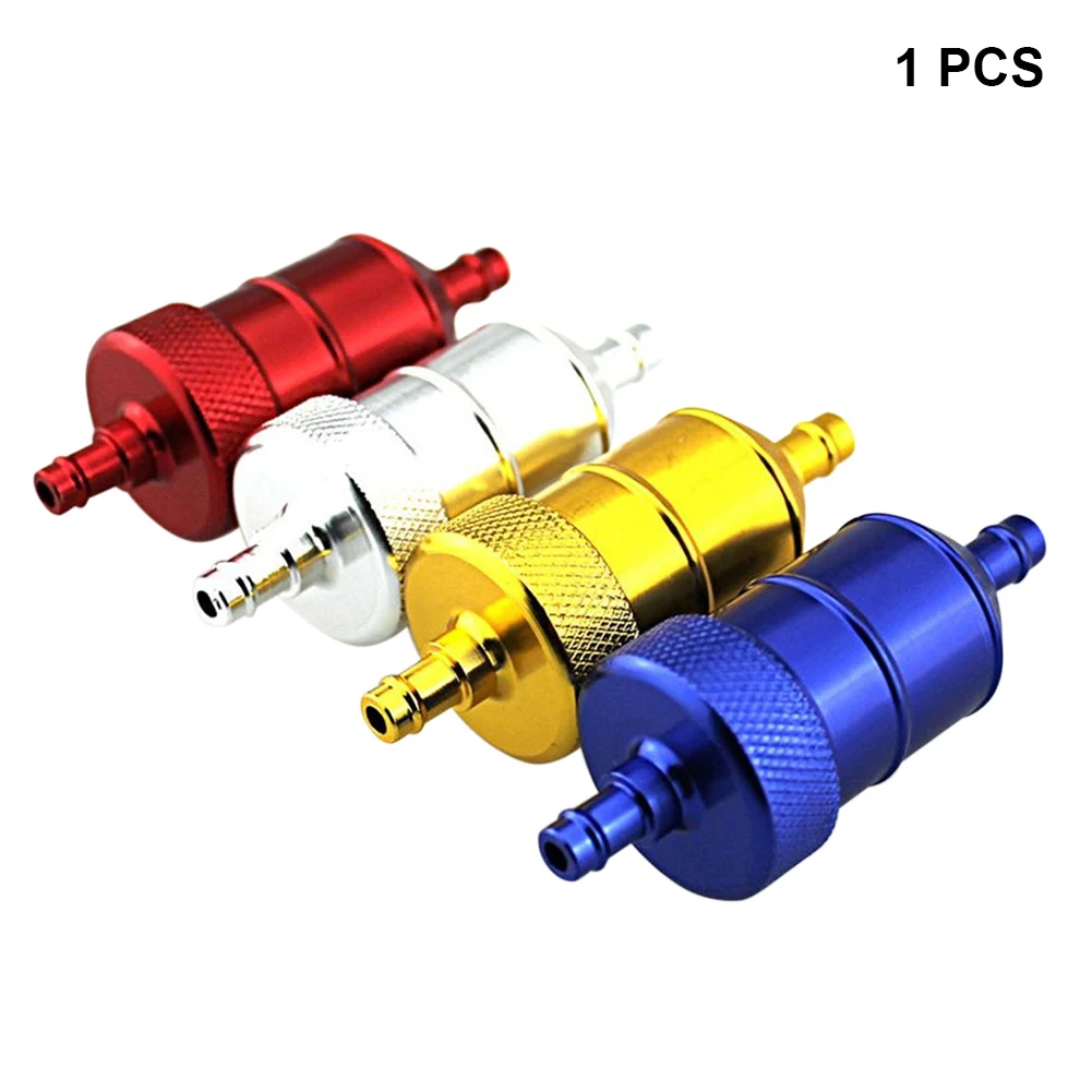 

4 Color Universal 8mm Petrol Gas Fuel Filter Cleaner For Motorcycle Pit Dirt Bik DXY88