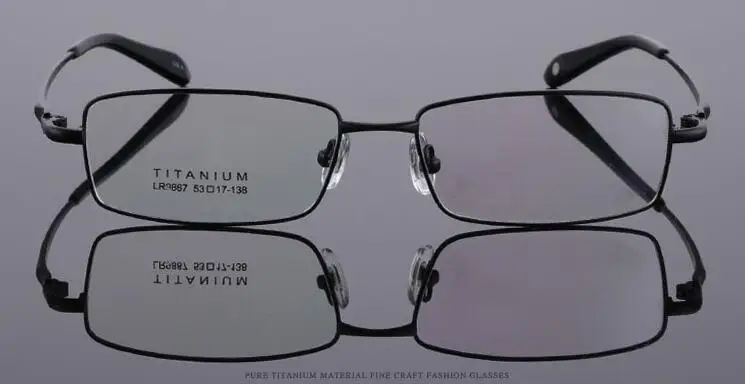 Оправа для очков BETSION из чистого титана черные очки мужчин и женщин Rx able|eyewear