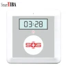 SmartYIBA Wireless GSM SMS Senior Elderly Healthcare Panel Alarm System APP Remote Control Emergency SOS Neck Wrist Panic Button ► Photo 2/5