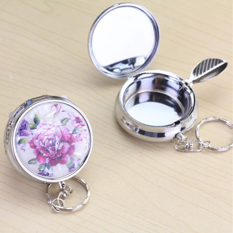 Cigarette Keychain Key Ring Ashtrays Cigarette Holder Stainless Steel Portable for cigarettes ashtray,portable ashtray,silicone ashtray,stainless steel ashtray,metal ashtray,air purifier ashtray,wood ashtray,ceramic ashtray