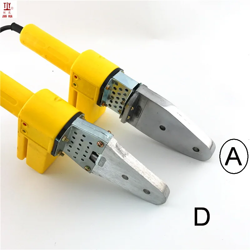 Водопроводный инструмент DN20-32mm 3 комплекта головок 220 В нагревательные пластиковые трубы сварочная машина с трубным резаком водопроводчик для использования