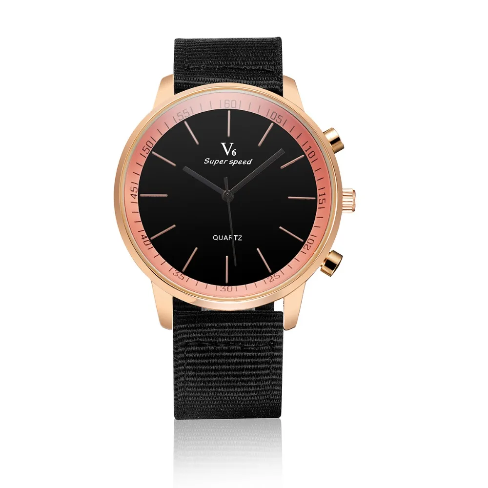 Fashion Casual Canvas Band Watches Men Quartz Watch Brand Relogio