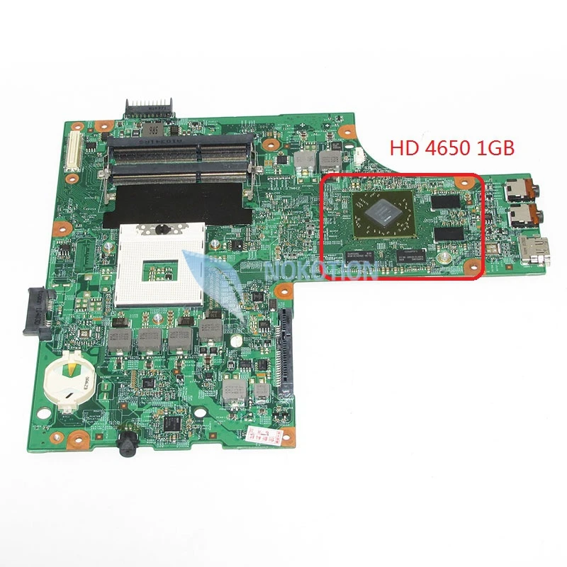 NOKOTION Laptop Motherboard For dell Inspiron N5010 PC Main Board 48.4HH01.011 CN-0K2WFF 0K2WFF K2WFF HM57 HD4650 graphics NOKOTION Laptop Motherboard For dell Inspiron N5010 PC Main Board 48.4HH01.011 CN-0K2WFF 0K2WFF K2WFF HM57 HD4650 graphics